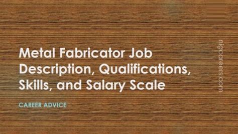 metal fabricator salary canada|metal fabricator duties.